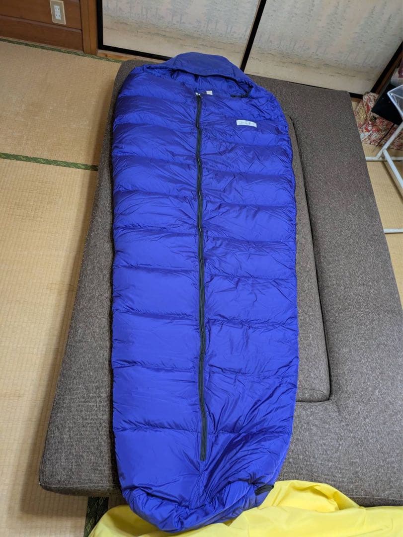 ダウンシュラフ 青