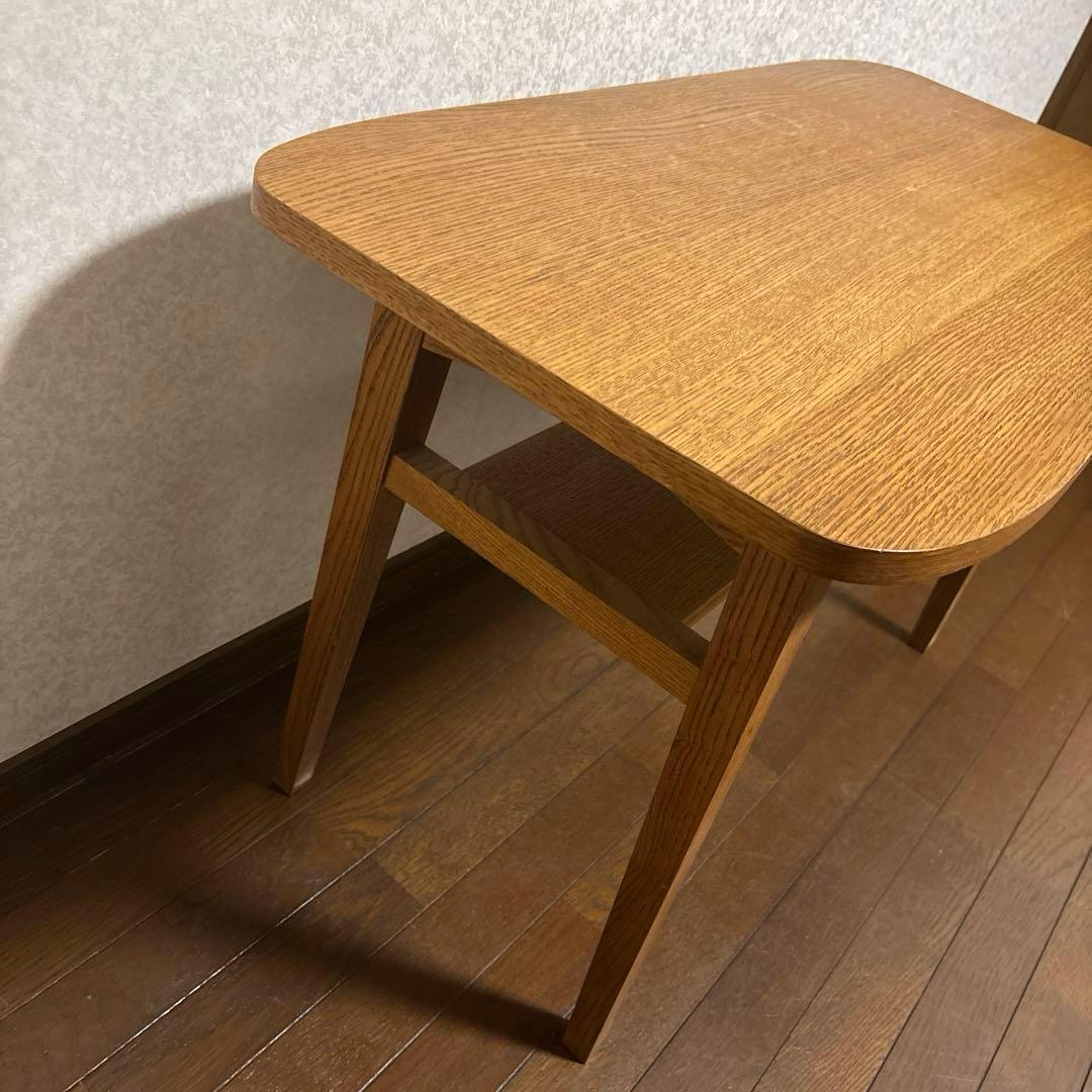 【良品】unico  カフェテーブル 1000mm