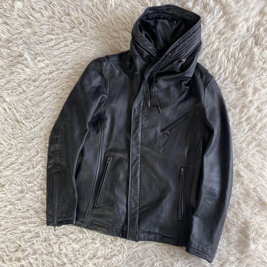 キャサリンハムネット KATHARINE HAMNETT レザージャケット　S