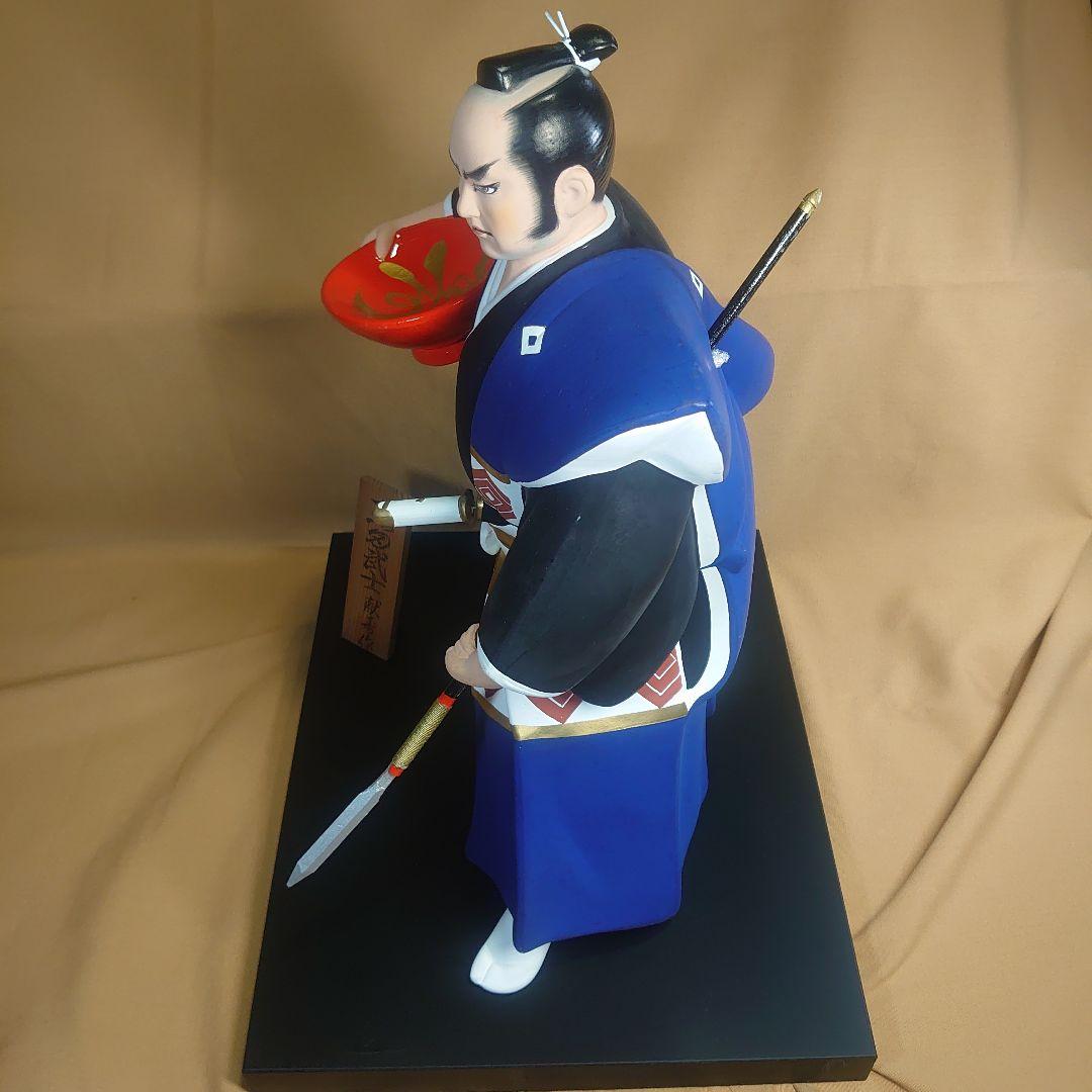 博多人形　黒田武士　献寿作