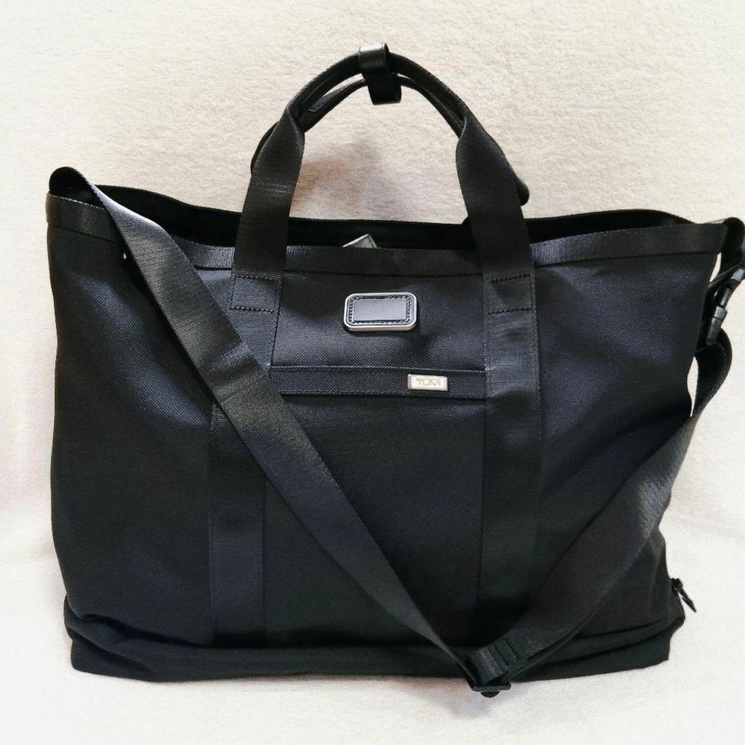 TUMI ALPHAアルファ キャリーオールトート ブラック