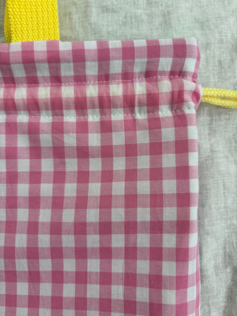 【mana☺︎】　レッスンバッグ　上履き入れ　お着替え袋