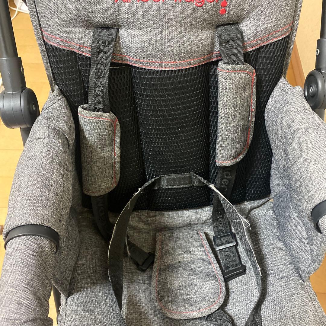 日本育児 kinderwagon DUOシティHOPII グレーデニム