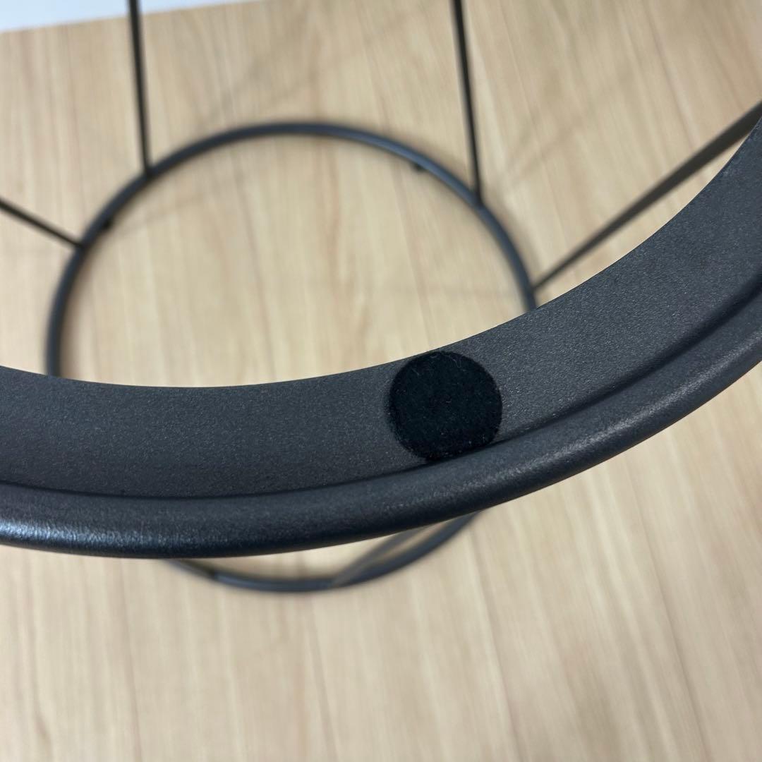 アビタスタイル　MUT0252WH サイドテーブル　ナイトテーブル　人造大理石