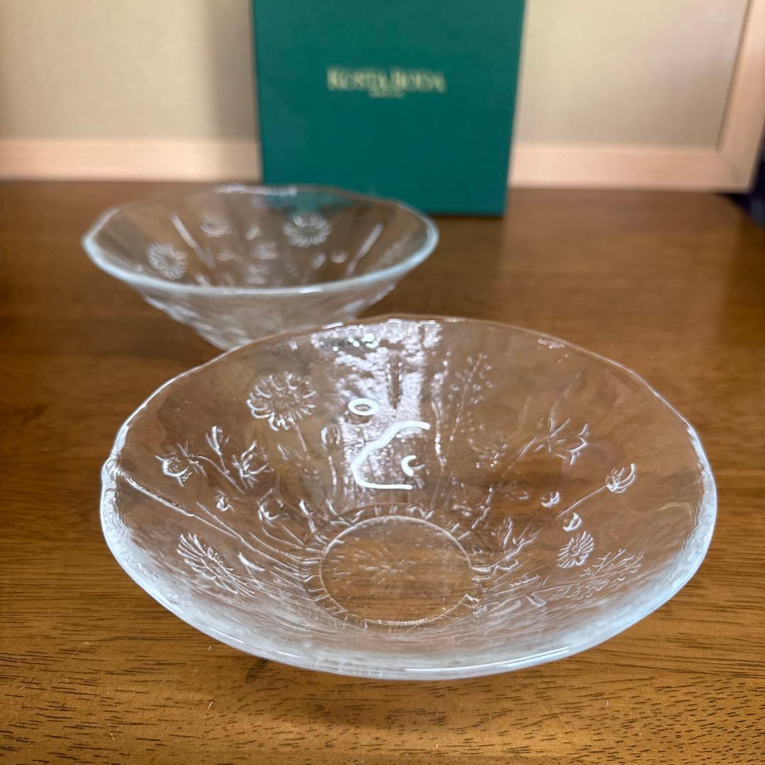 KOSTA BODA ULLAコスタボダ　ウラ　デザート椀2個　ボウル　未使用品