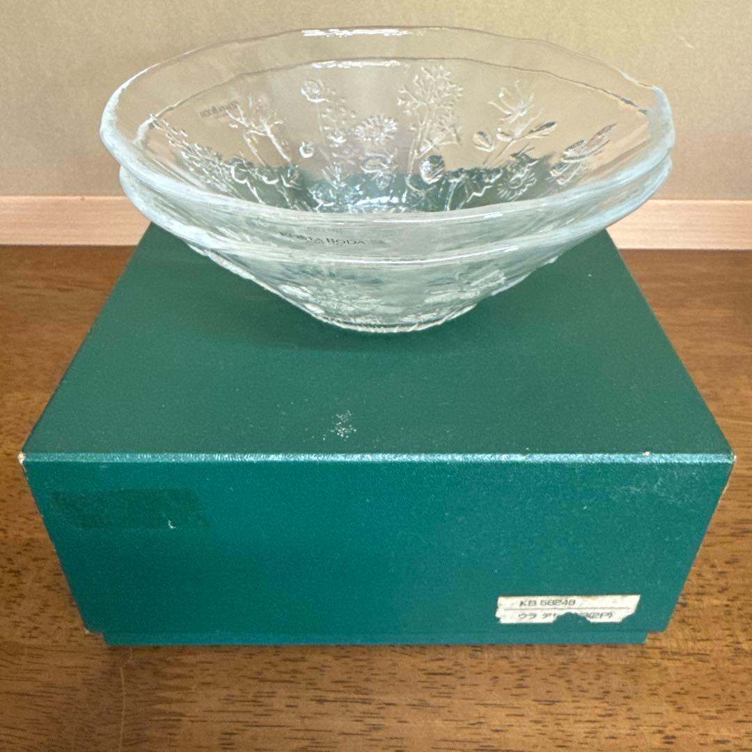 KOSTA BODA ULLAコスタボダ　ウラ　デザート椀2個　ボウル　未使用品