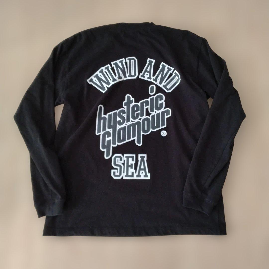 ウィンダンシー×ヒステリックグラマー　ロンTロングTシャツhysteric長袖