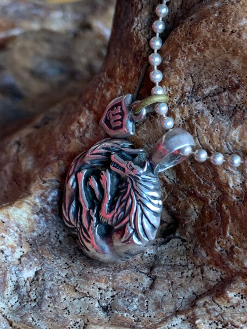 WOLFMAN B.R.S【初期】ムーンウルフペンダント（チェーン付き）