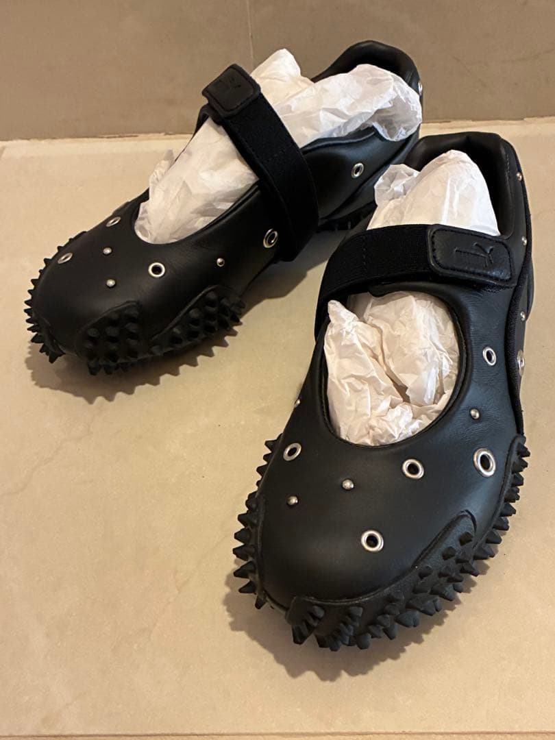 靴 PUMA MOSTRO FEY STUDS 01BK/SILVER 22.5cm