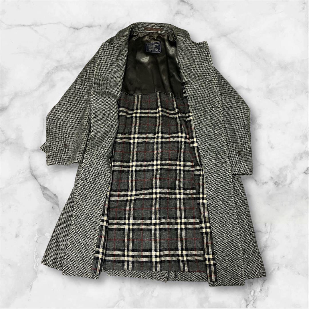 Burberrys 丸善別注 英国製 バルマカーンコート 70s〜80s 一枚袖