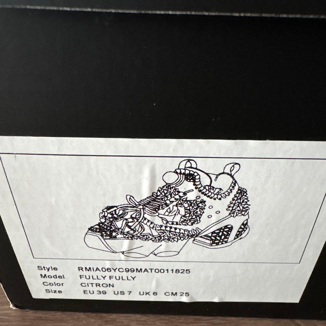 noir kei ninomiya×REEBOK PUMP FURY 24AW