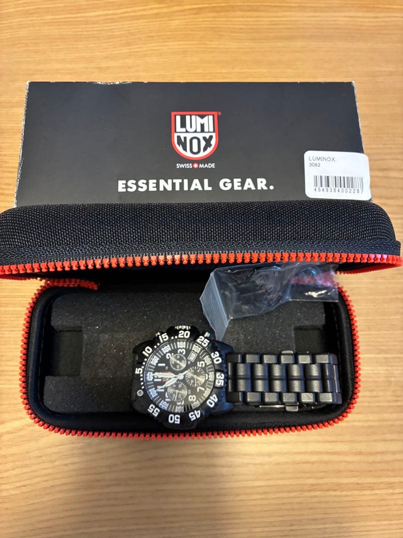LUMINOX 3080 電池、パッキン交換済み 動作問題なし