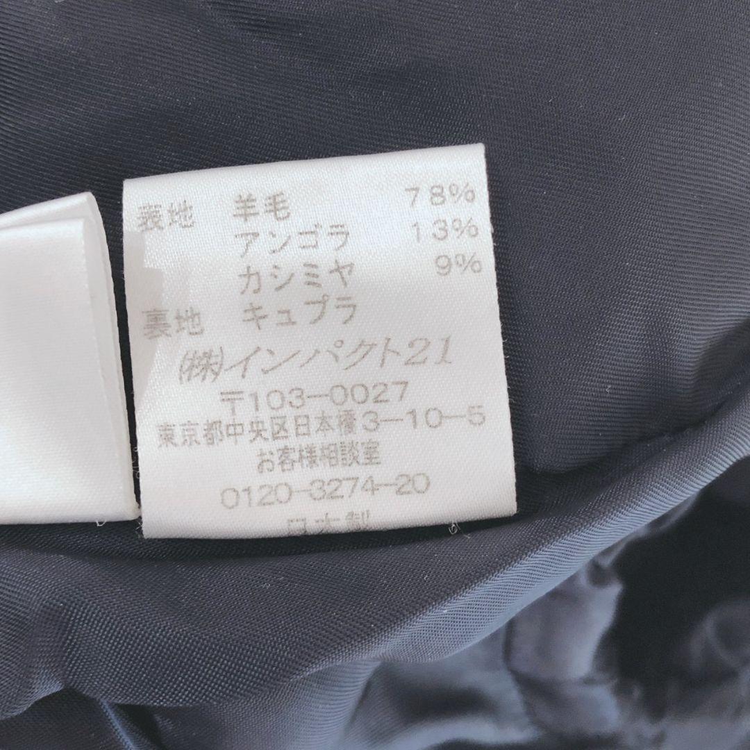 ラルフローレン　チェスターコート　ウール／アンゴラ／カシミヤ　後ろスリット　М