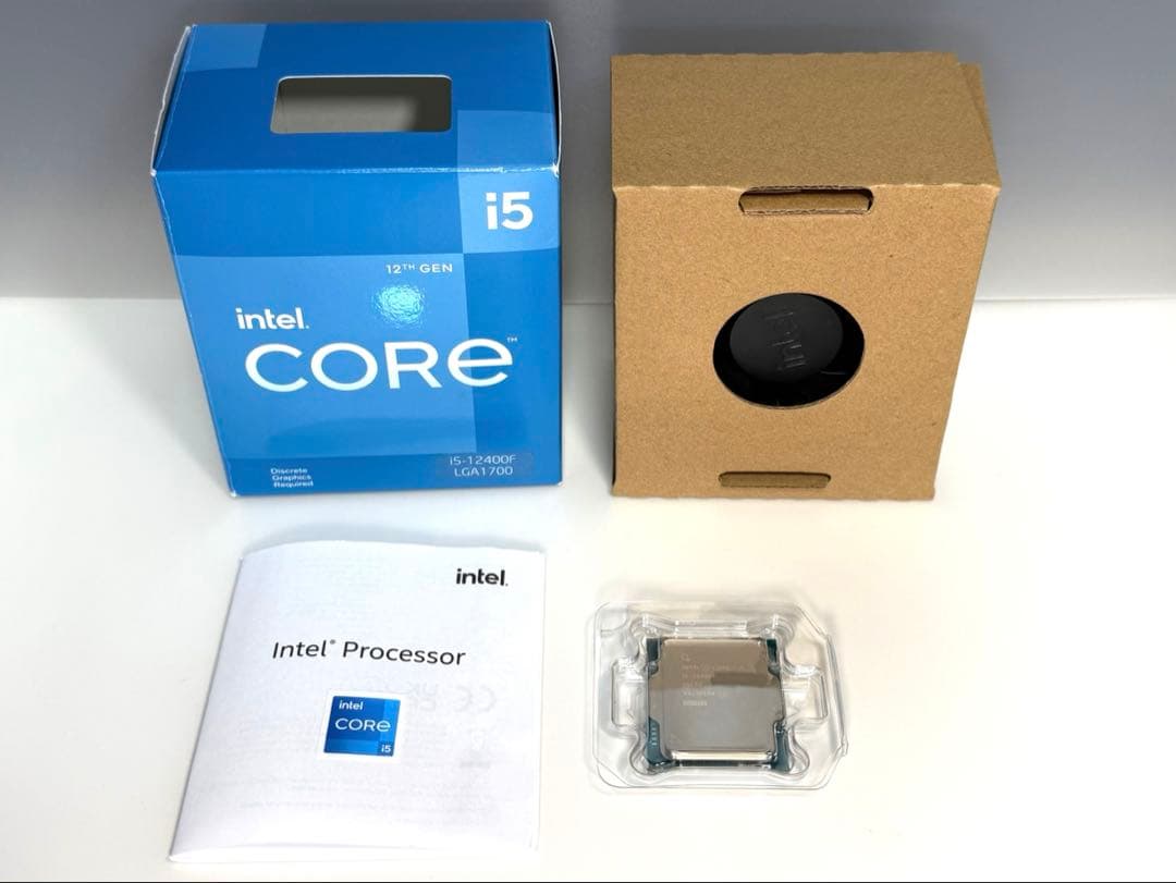 【動作確認済】Intel Core i5 12400F