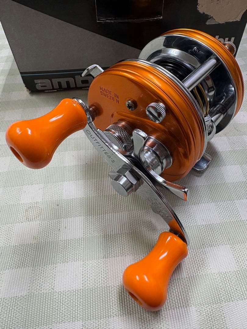 アブガルシア アンバサダー 4500C サンセットオレンジ カスタム Abu