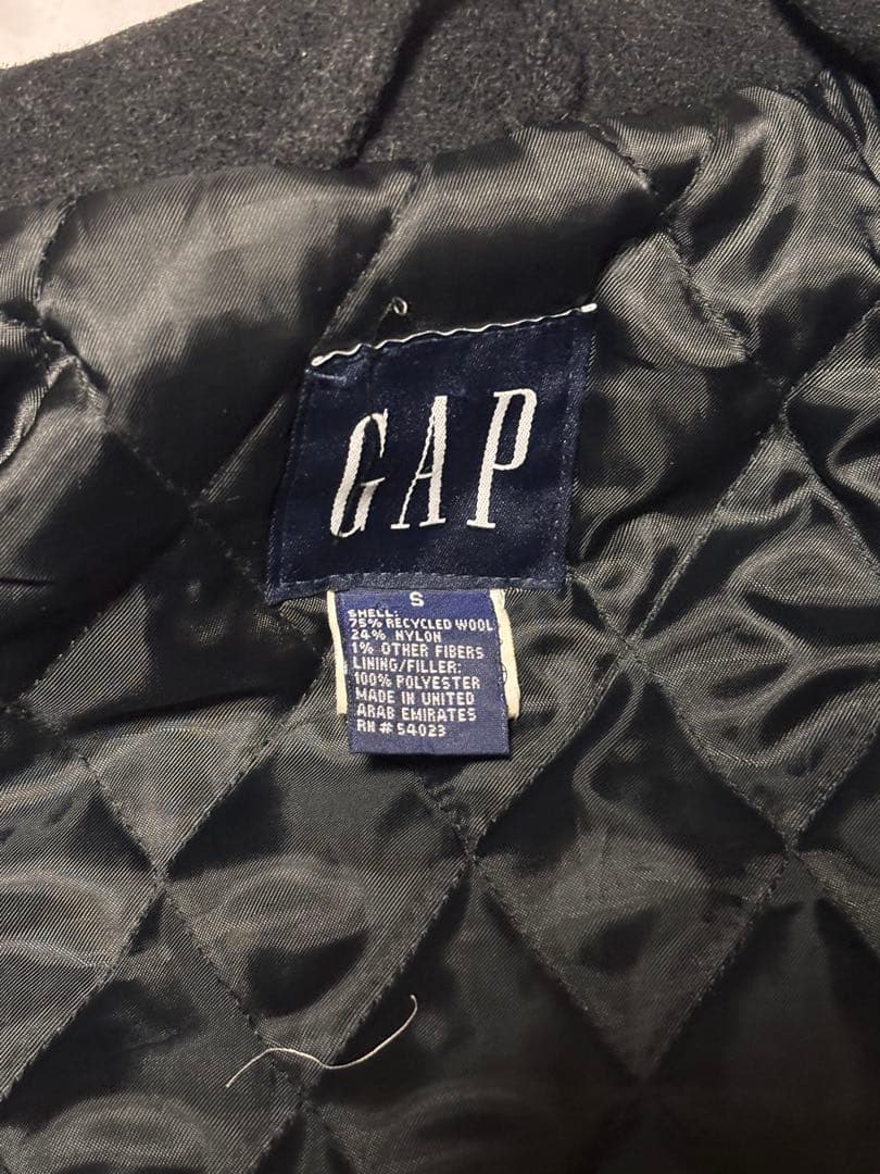 Old GAP オールドギャップ ウールジャケット 紺タグ チャコール
