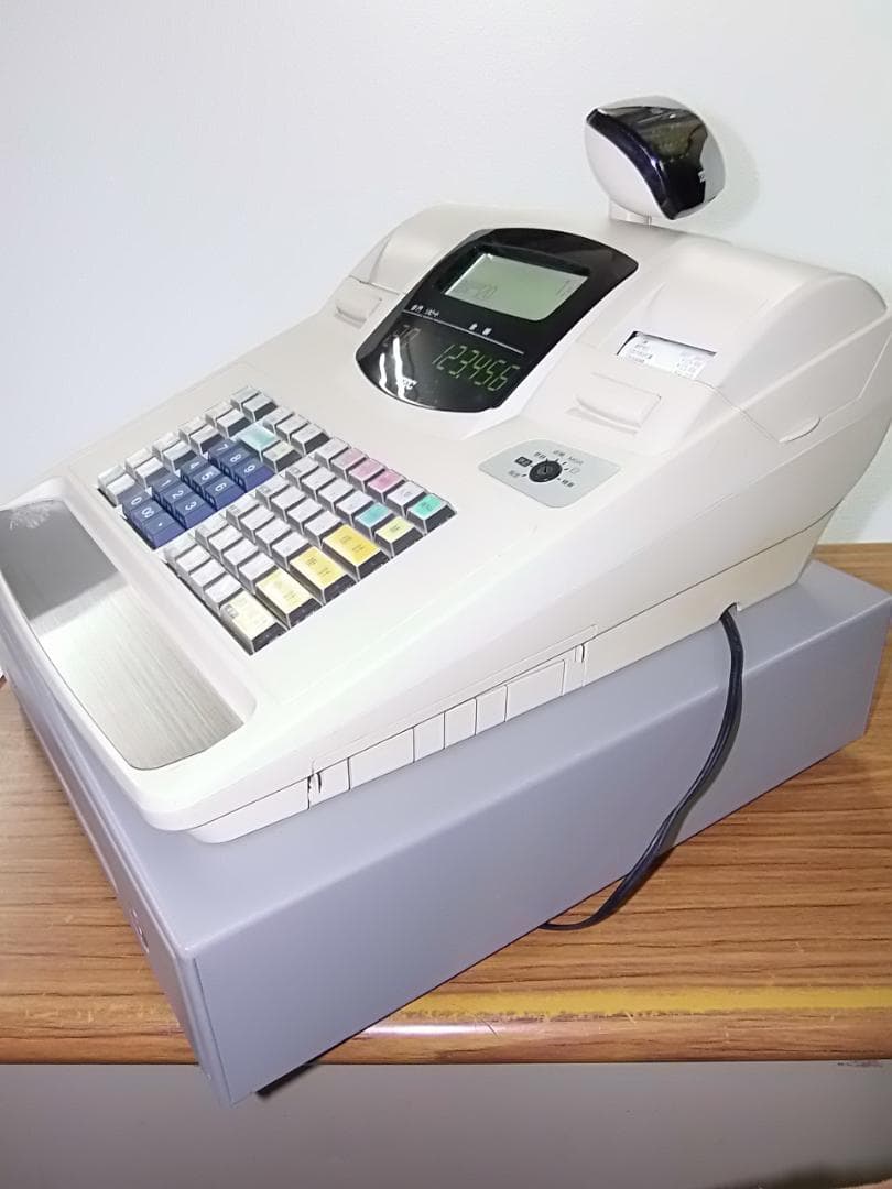 1223設定無料東芝MA-660物販向かなめくり機能20部門インボイスレジスター