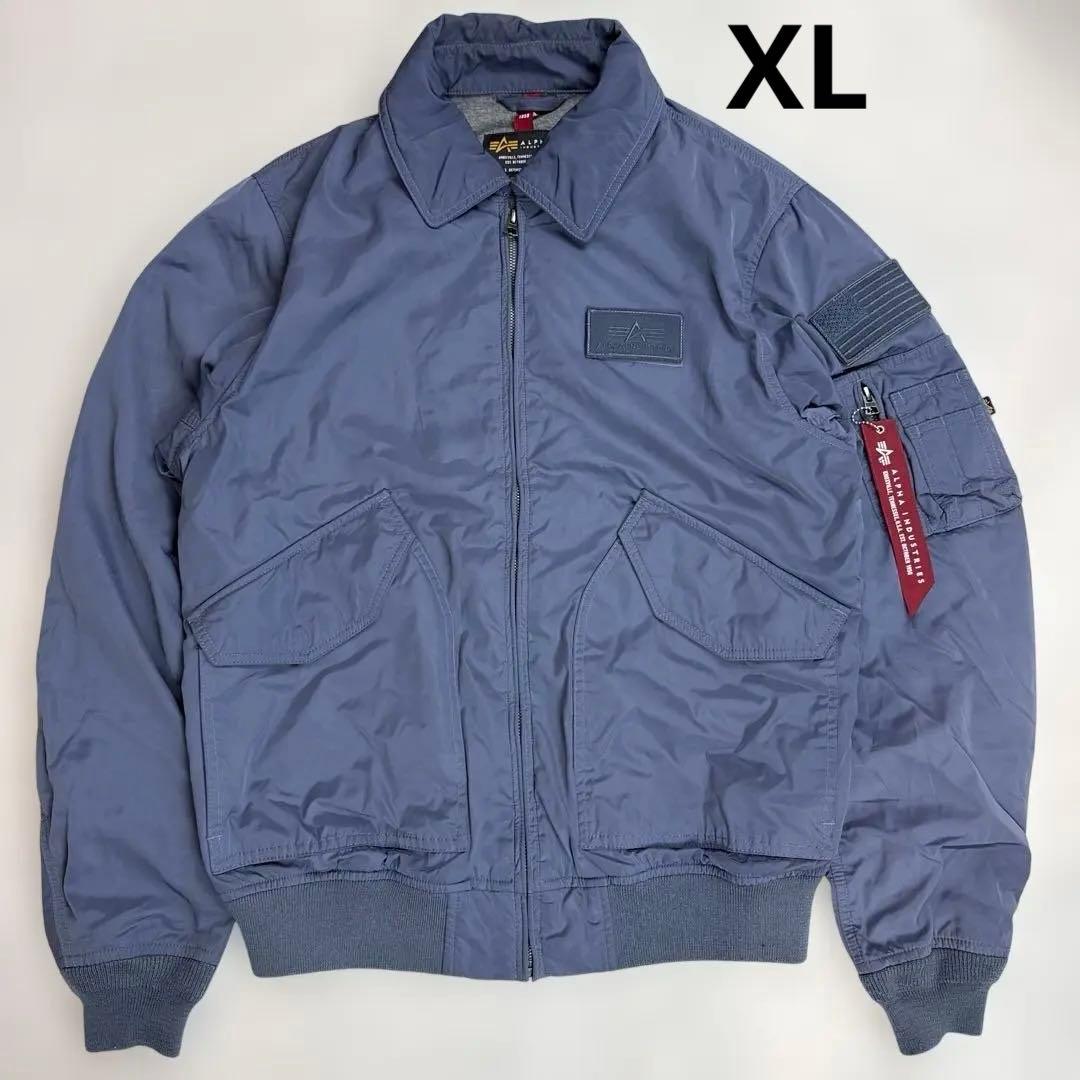 アルファインダストリーズ　大きいサイズ　CWU フライトジャケット　XLサイズ