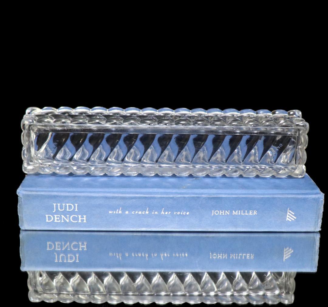 オールド・バカラ 1880年頃 バンブー 大型 センターピース/センターテーブル