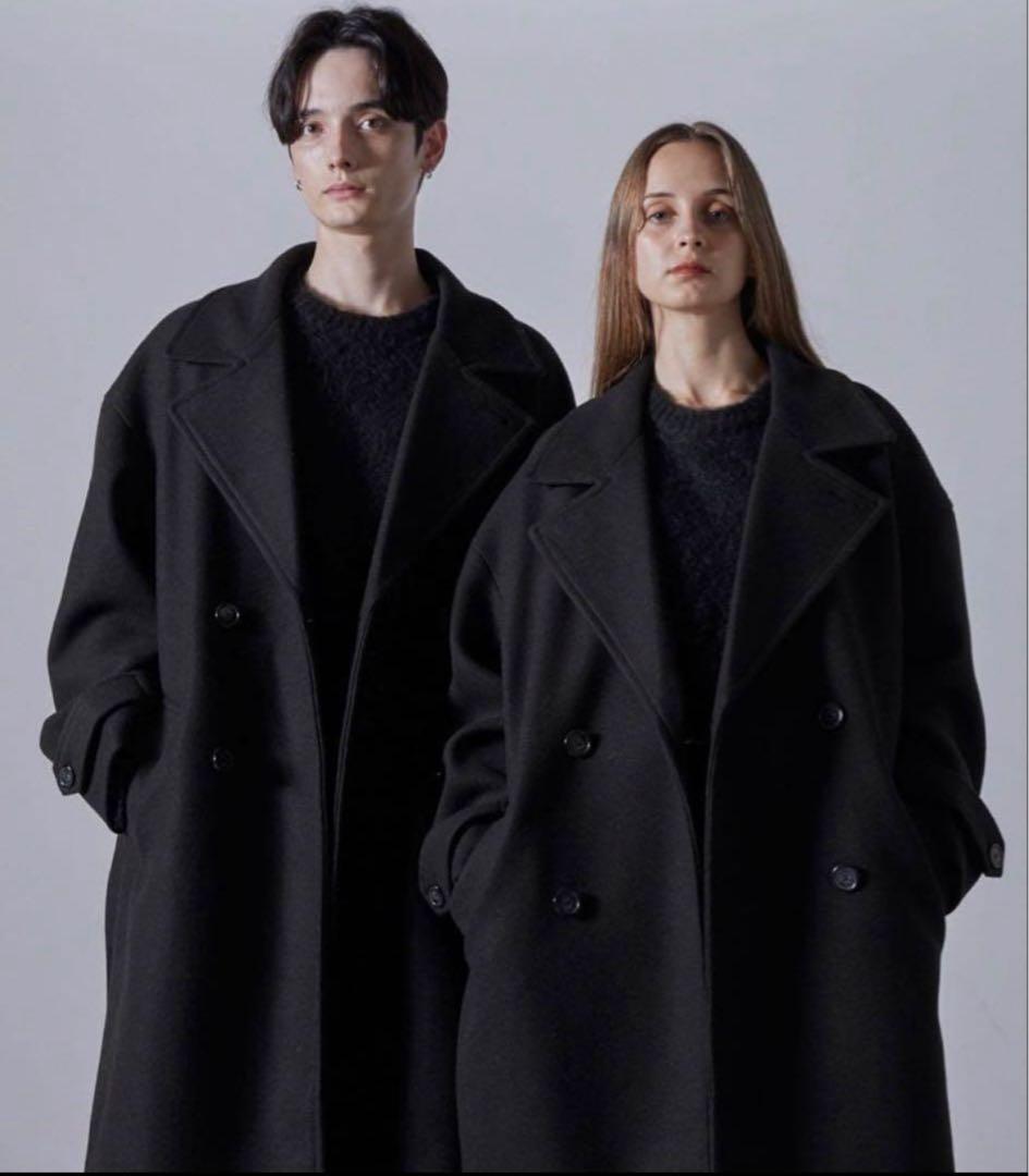 CLEL クレイル　ダブルチェスターコート　L