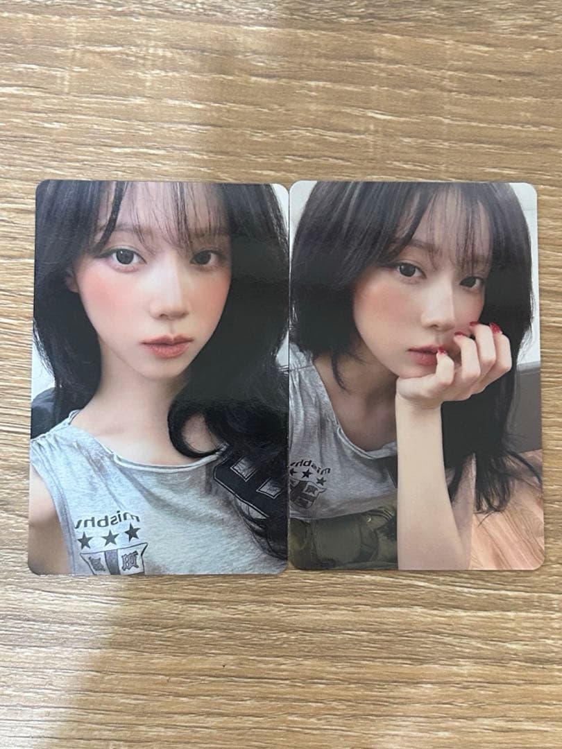 aespa rich man タワレコ　特典トレカ　ラキドロ　セット　ウィンター