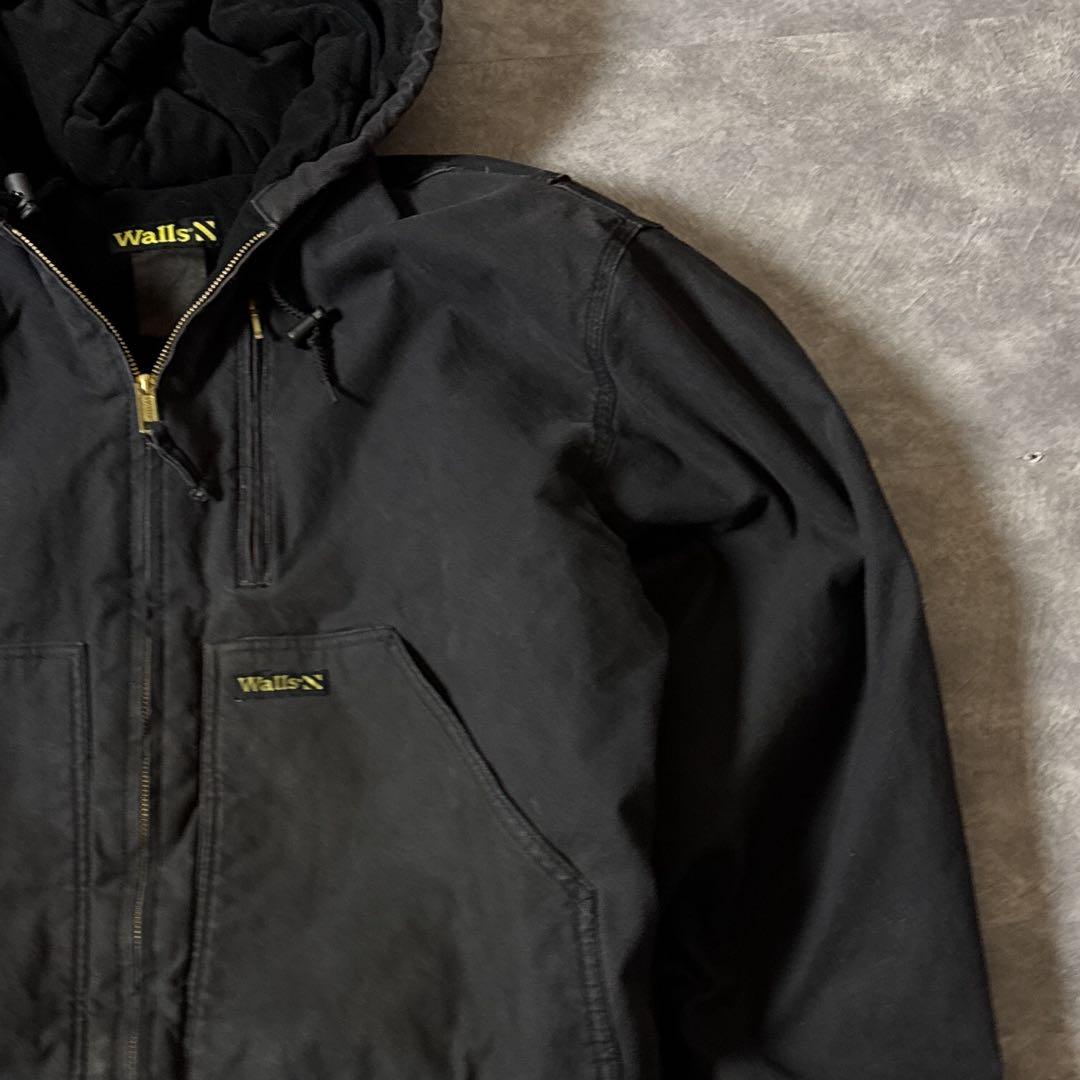 ル*バ様 Walls ダックアクティブジャケット系　XL ブラック ワークジャケ