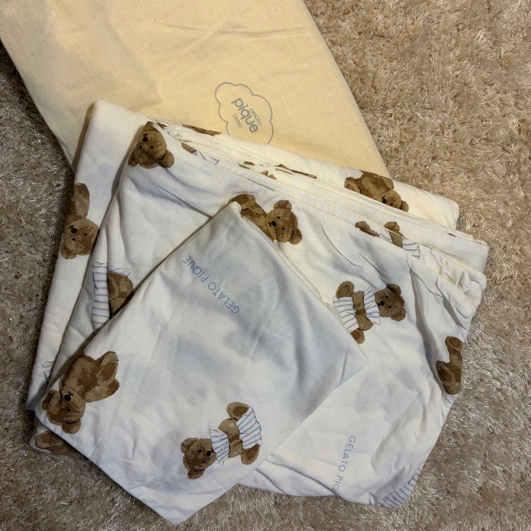 gelato pique クマ柄枕カバー