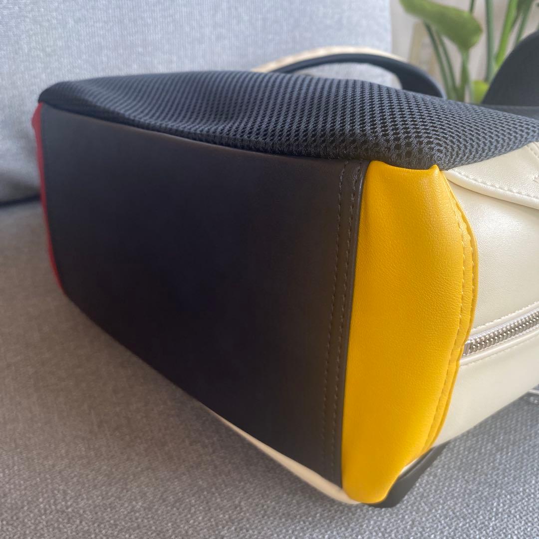 【未使用品】カステルバジャック　スクエアリュック　ドミネ　ホワイト