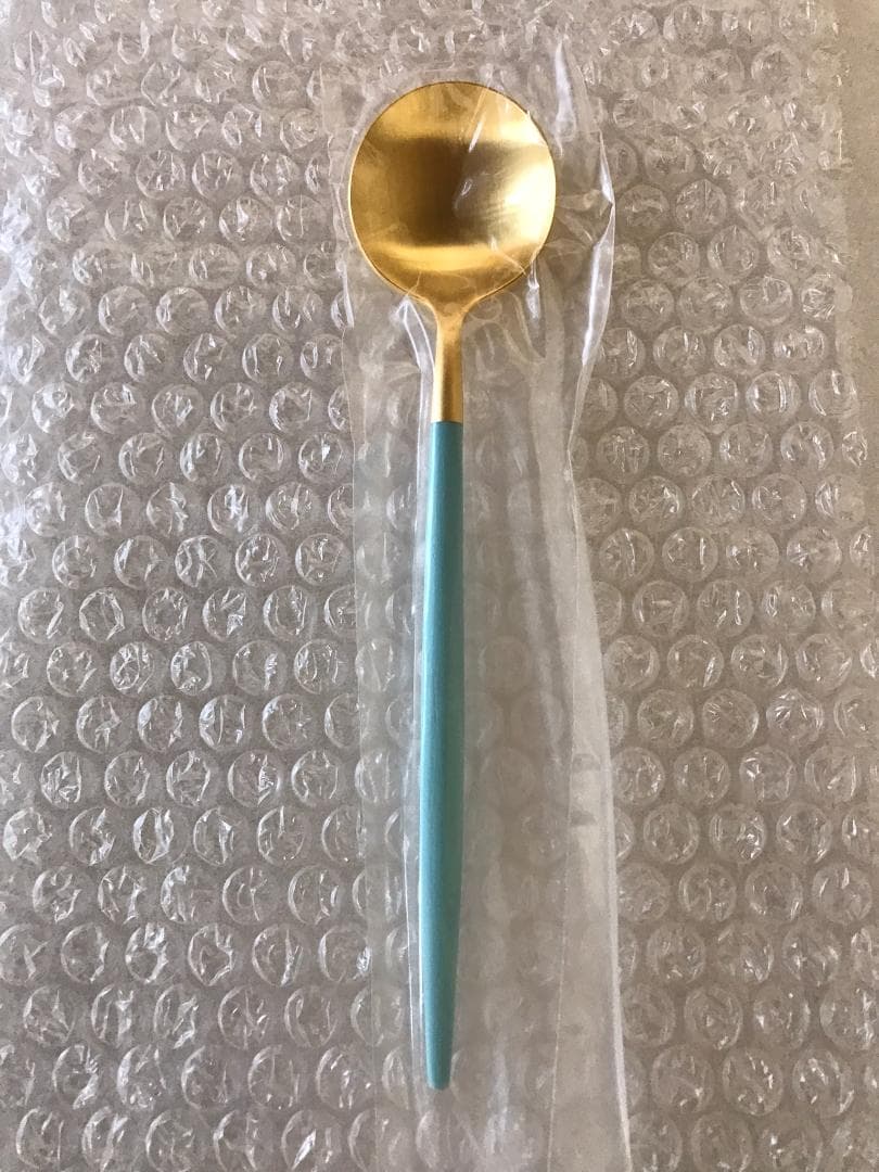 クチポール GOA ゴールド ターコイズ デザート3点セット カトラリー