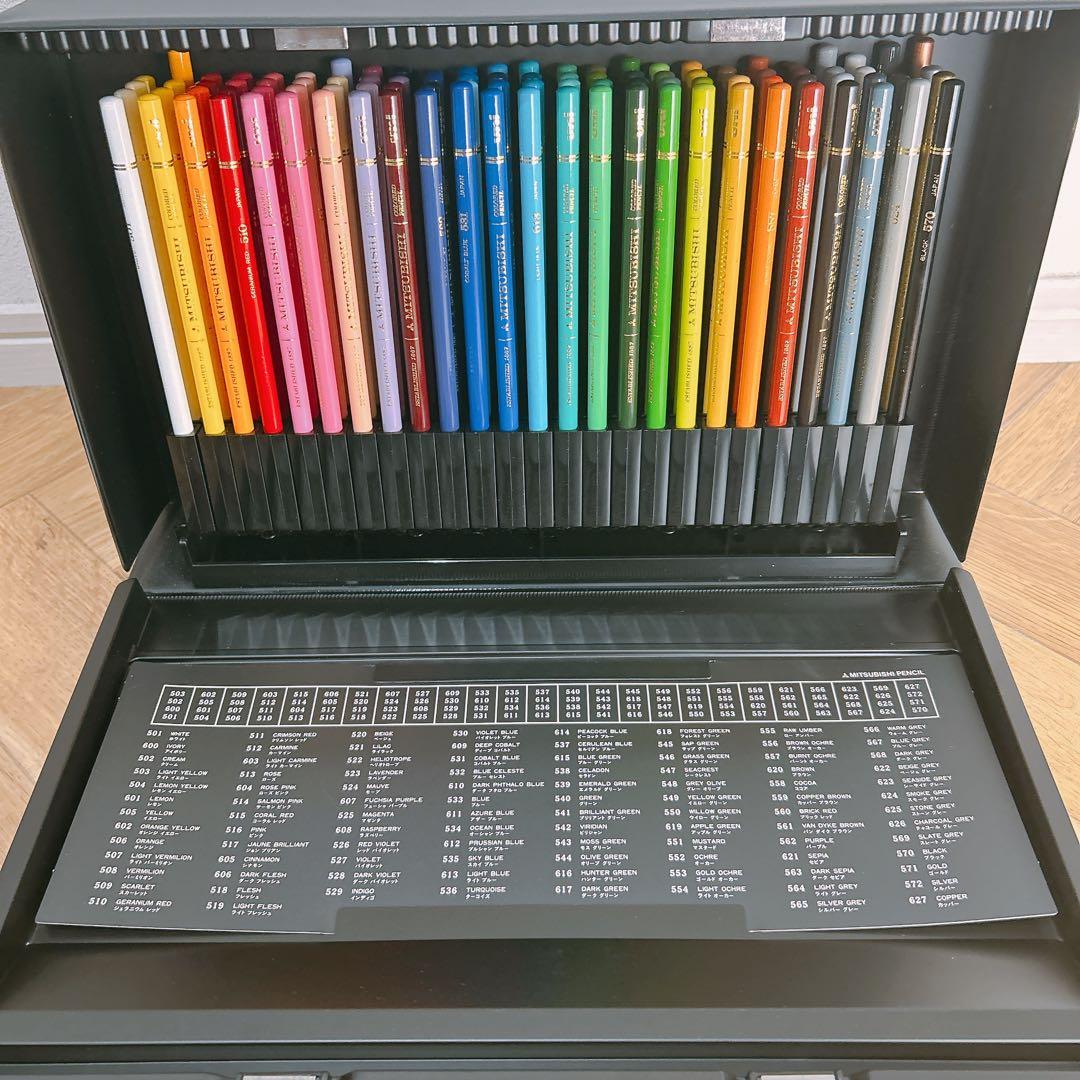 【未使用品】三菱鉛筆 色鉛筆 Uniカラー 100色