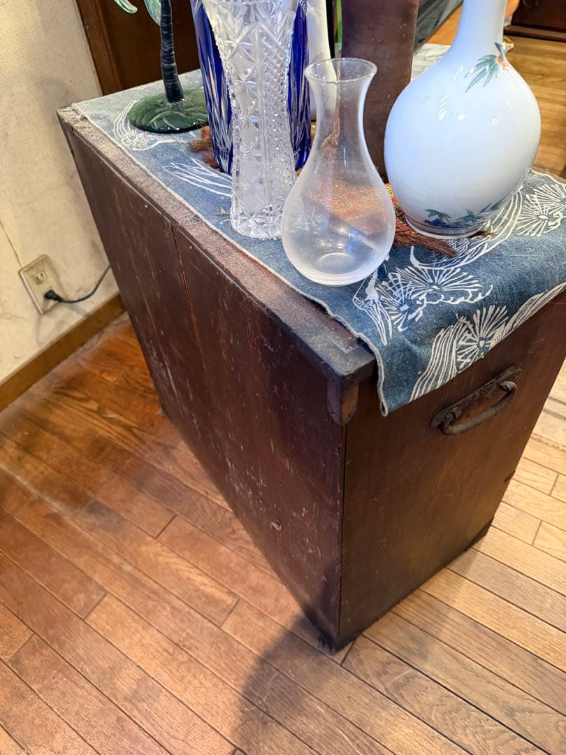 和ダンス　収納家具　アンティーク古材　おおよそのサイズ　天然無垢杢最終赤字大処分