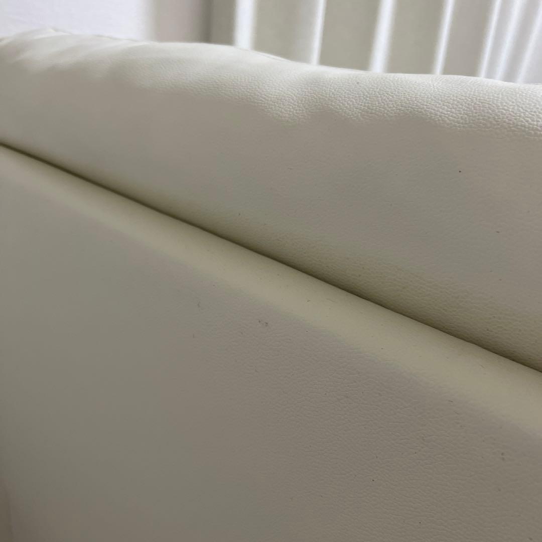 ニトリ　3人用合皮ソファ(Nシールドキャッツ3 IV)