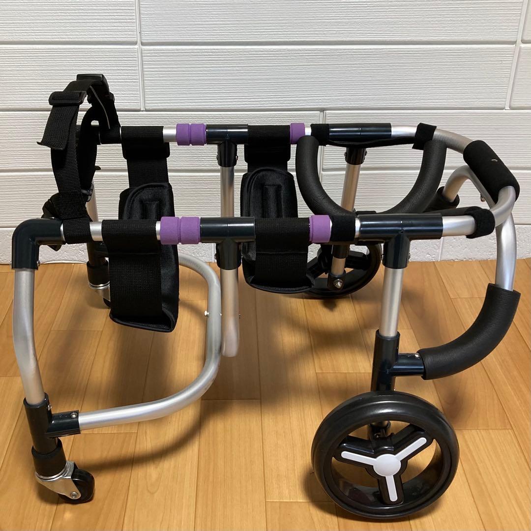 たぬきページ■中型犬用4輪　犬の車椅子　犬の歩行器　+オプション