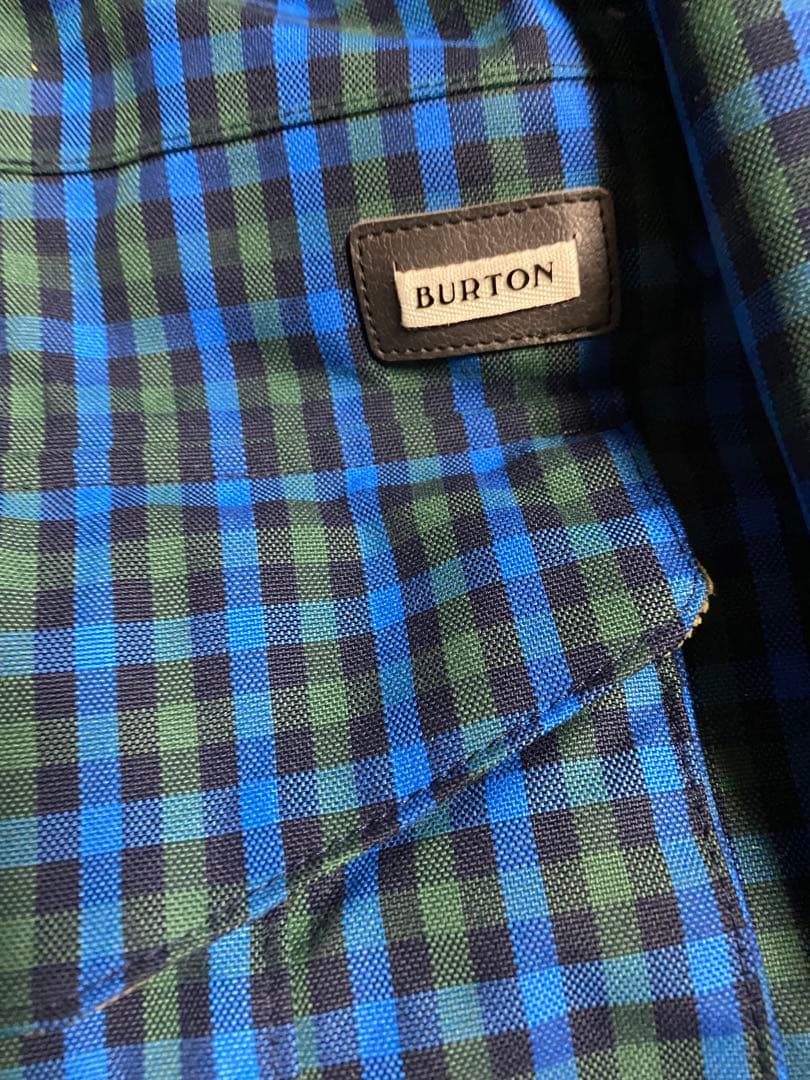 BURTON スキー スノボ ウェア 上下 セットアップ　チェック　Lサイズ