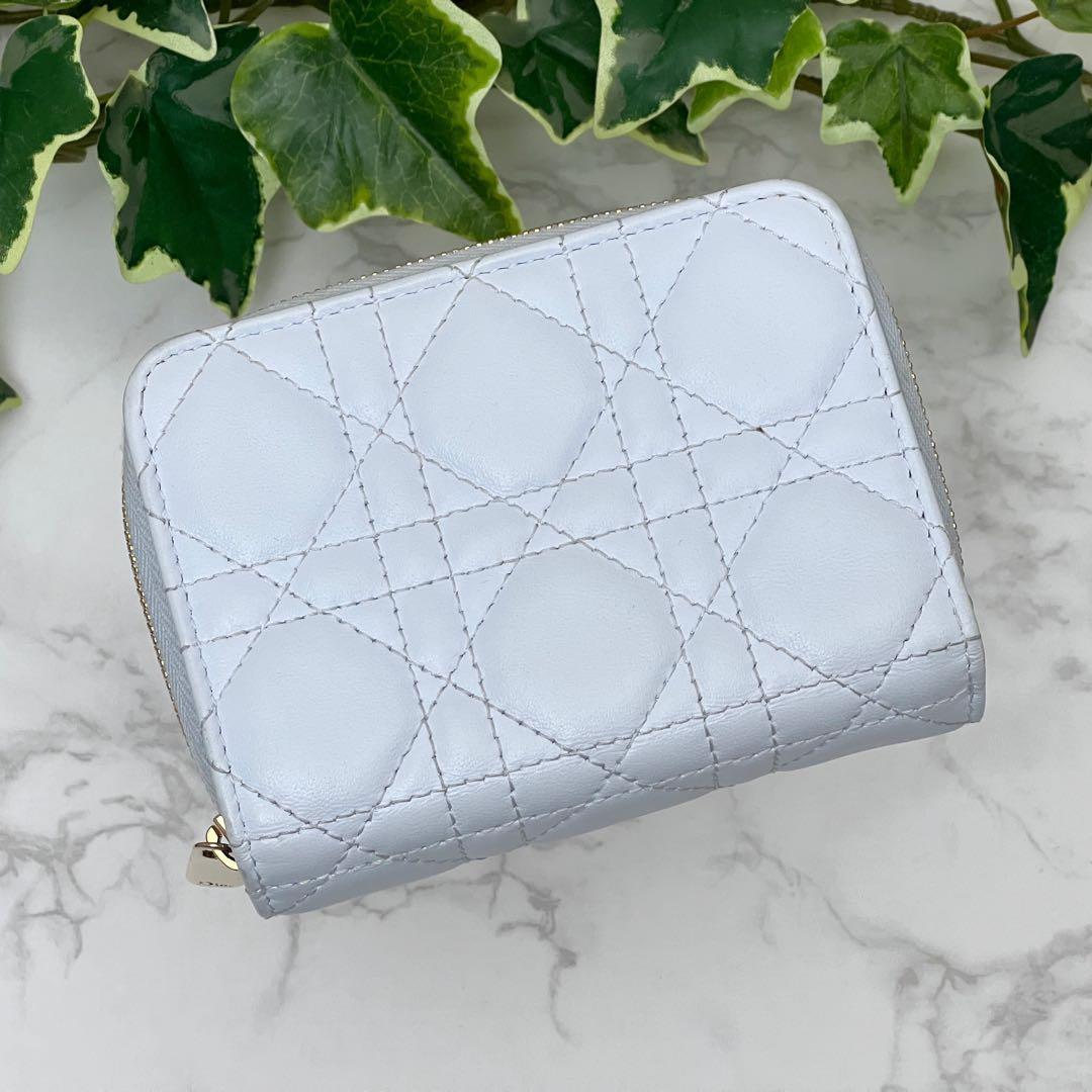 ディオール 【日本限定】 Dior Scarlet ウォレット 折り財布 ブルー