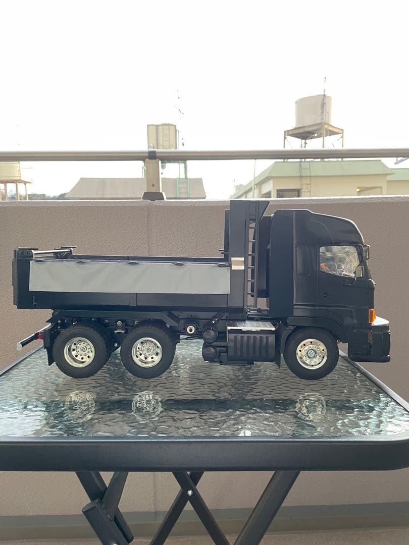 タミヤ1/14 日野プロフィア ダンプアクチュエーター付きフルオペ　ムネトラ