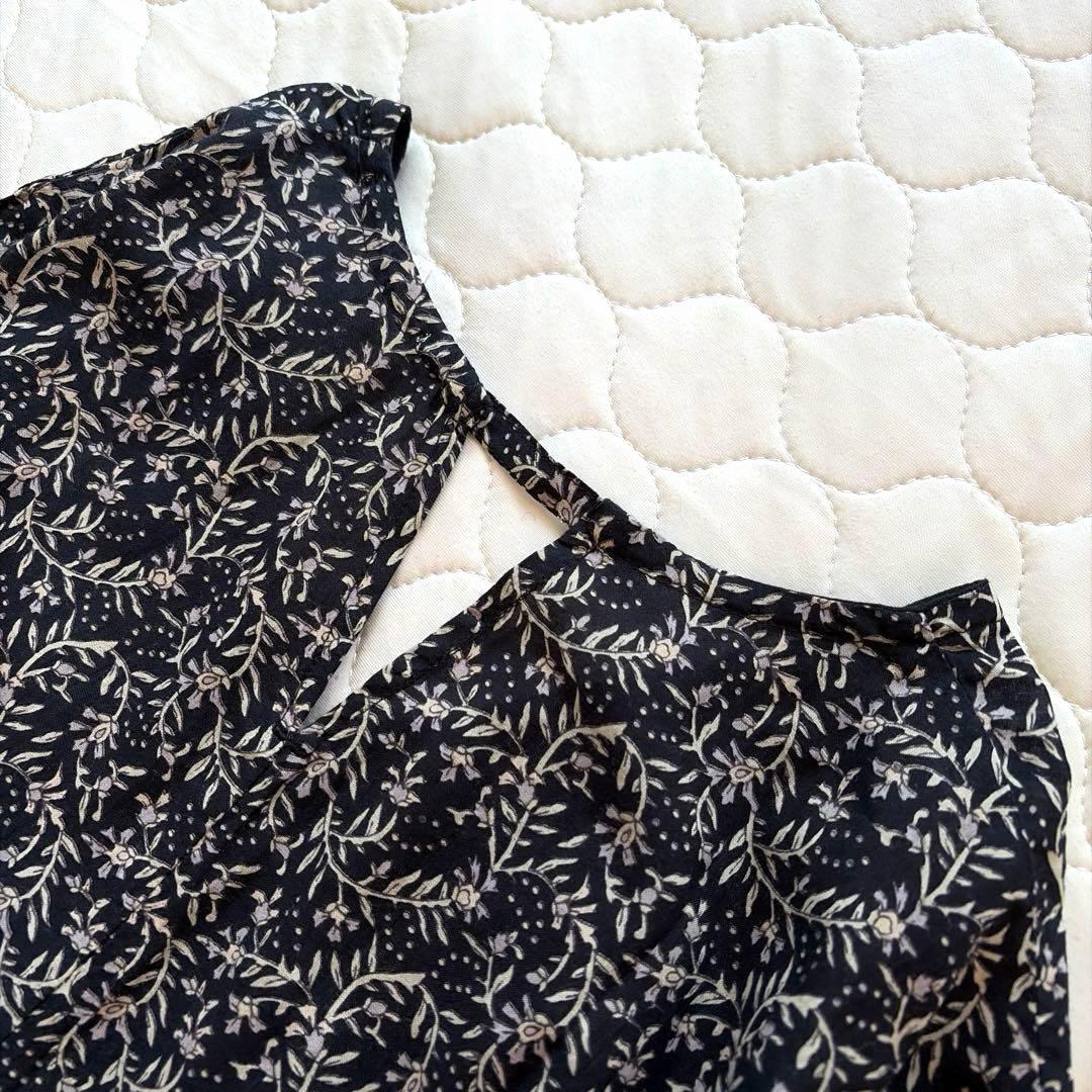 【24SS美品】定価2.3万円✴︎BEARDSLEY プリントギャザーワンピース