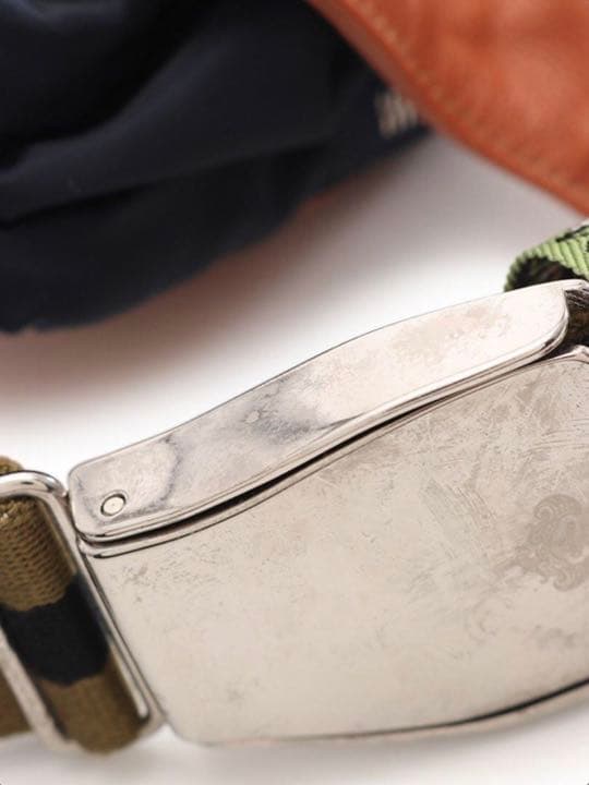 ボディバッグ ナイロン レザー