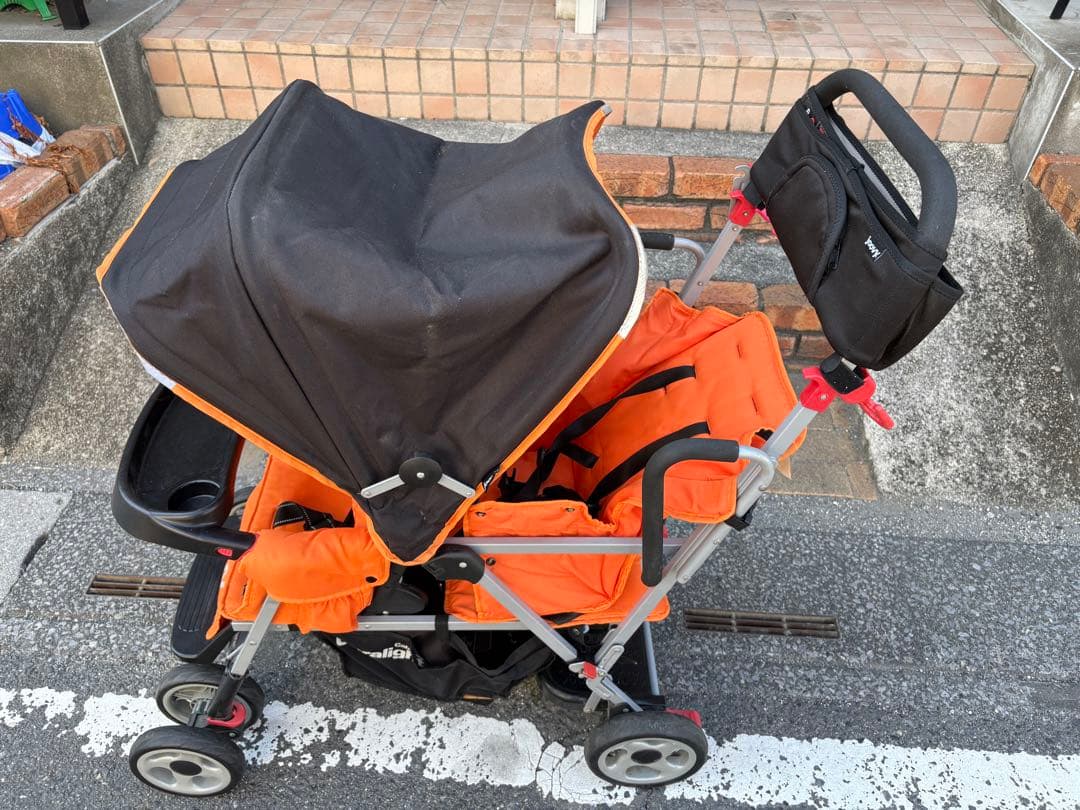 ❤︎美品❤︎2人乗りjoovy ジュービーベビーカー