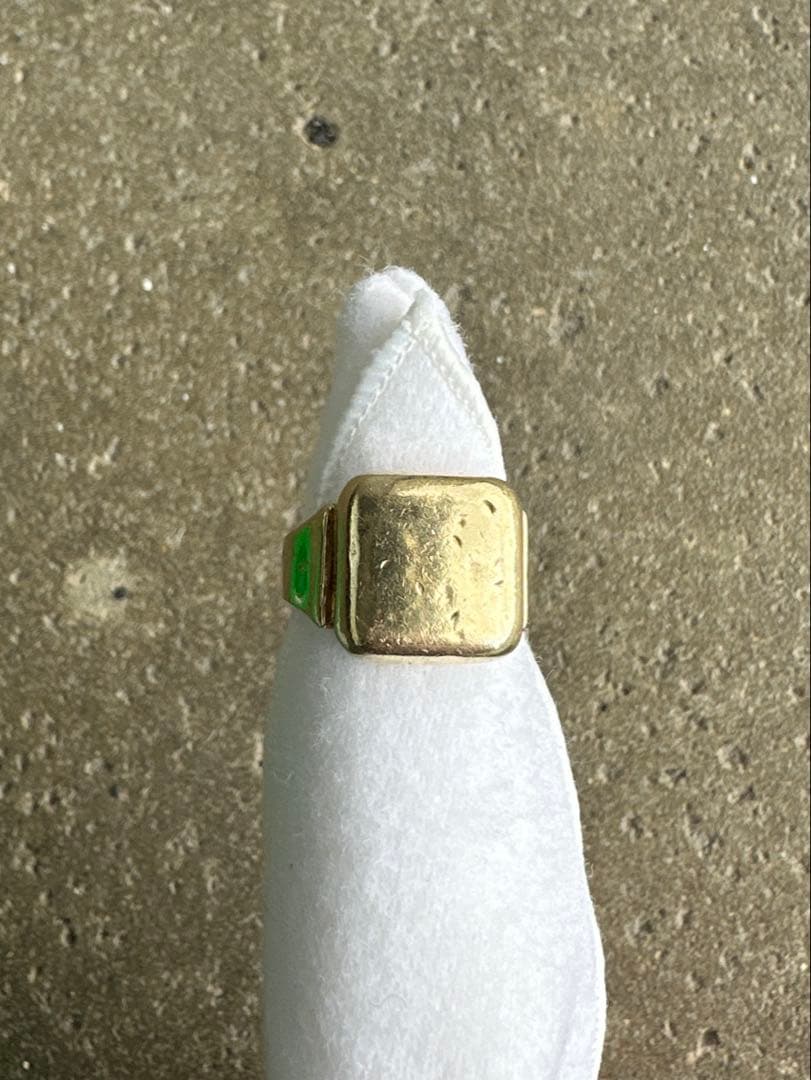 か*様 BOTTEGA VENETA ボッテガ　ゴールドスクエアリング