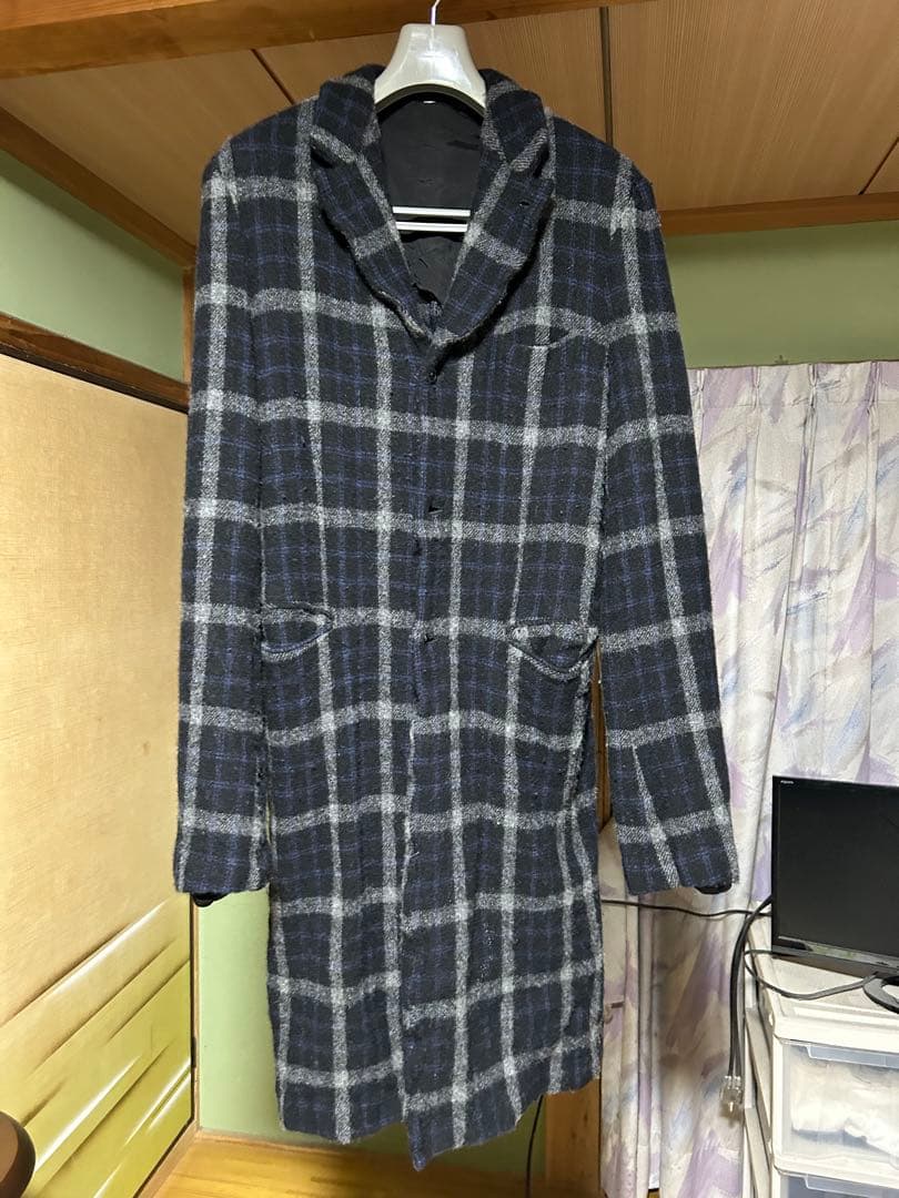 コムデギャルソンオムプリュス24aw ウール縮絨コート