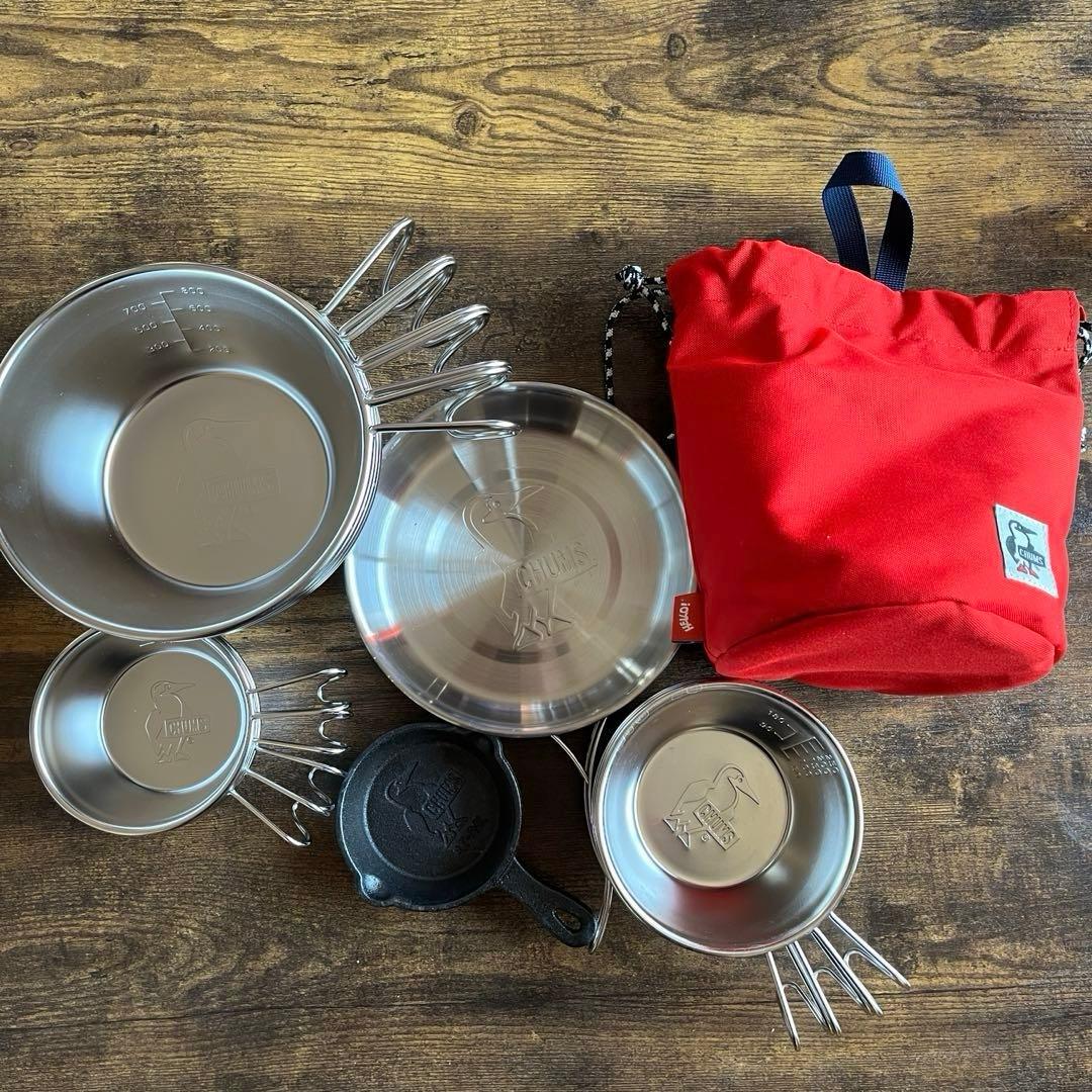 チャムス (CHUMS) シェラカップセット　美品　おまけ付き！　計14点