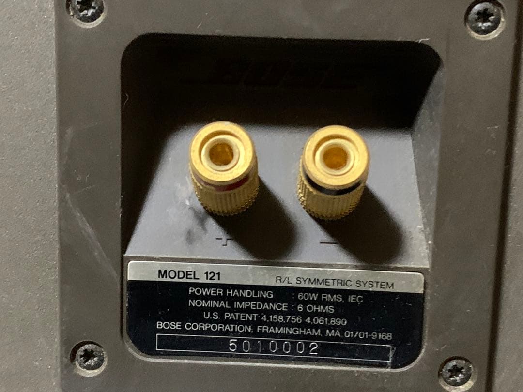 h*0様 Bose 121 ボーズスピーカーシステム 連番ペア　キレイ