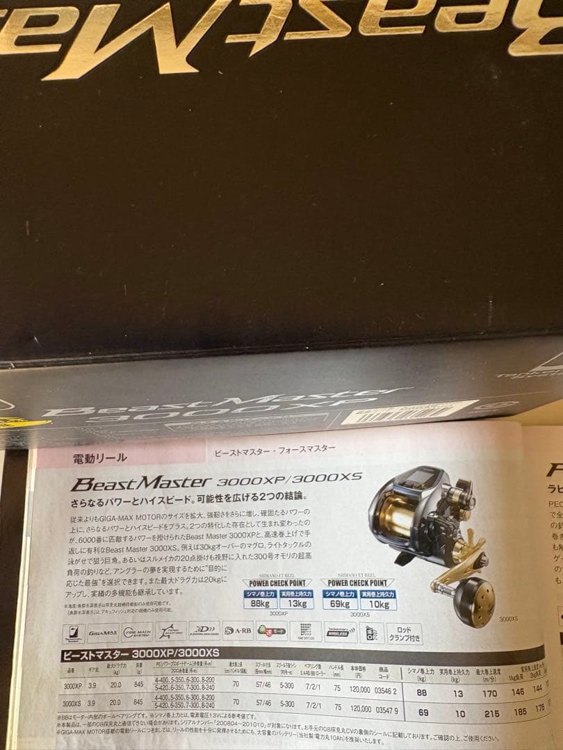 リール 2016BeastMaster 3000XP