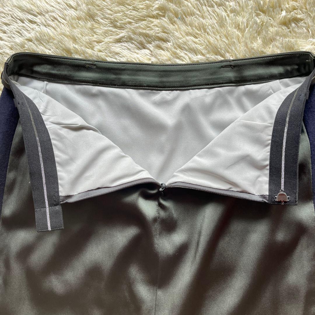 美品　ランバンスポール　ゴルフウェア　タイトスカート　スコート　光沢　タイト