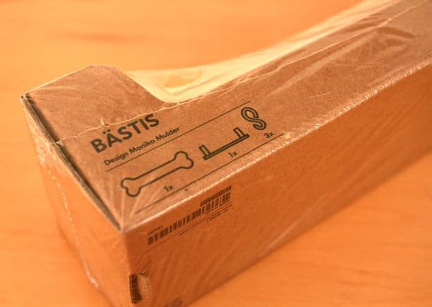 【IKEA】BÄSTIS 骨型 3連 リードフック