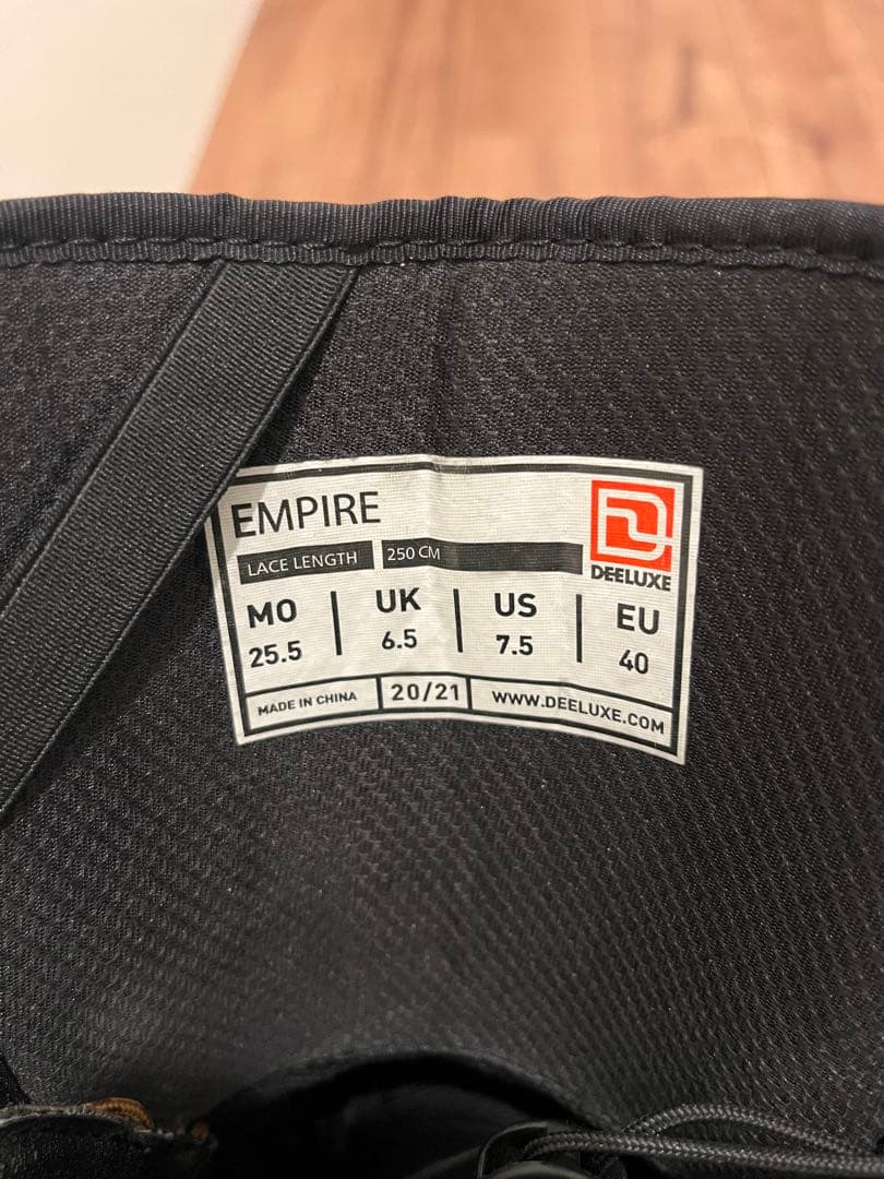 DEELUXE Empire 25.5cm 20-21 スノーボードブーツ