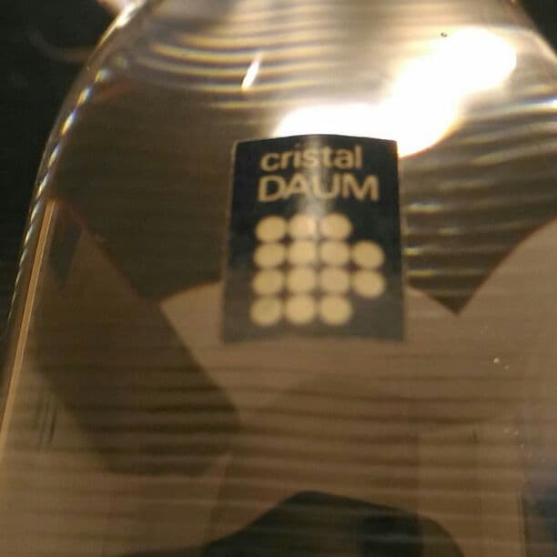 フランスの伝説的なガラスブランドDaum社の「クリスタルの猫」