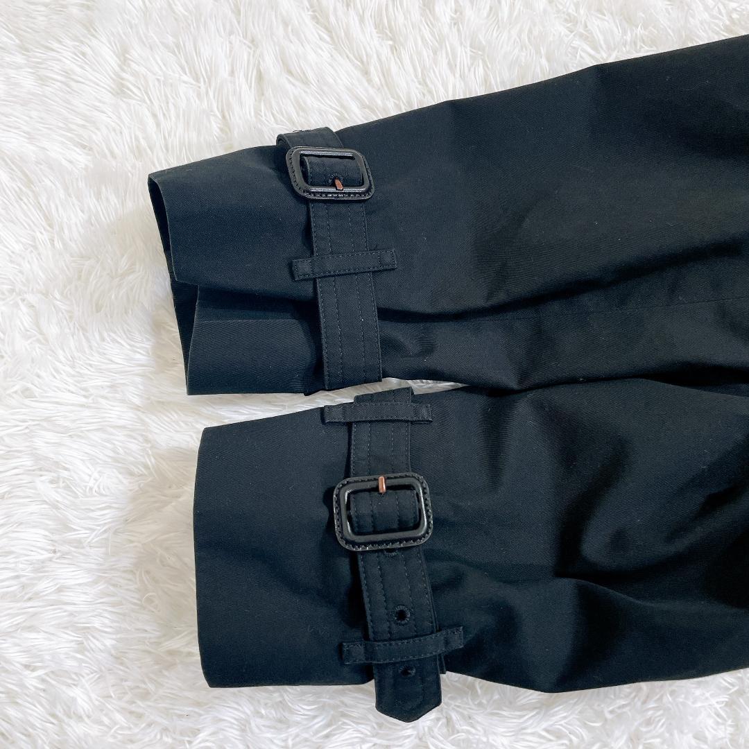 バーバリー メンズトレンチコート chelsea ショート ノバチェック XL