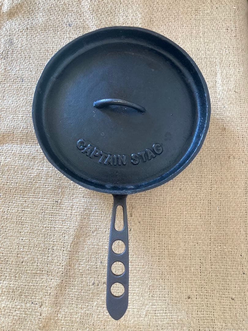 おもいのフライパン24㎝　CAPTAIN STAG 24㎝　蓋セット　➕おまけ